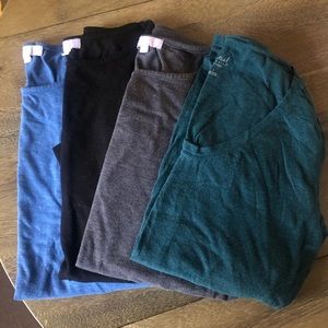 Bundle of 4 Long Sleeve Maternity T shirts!